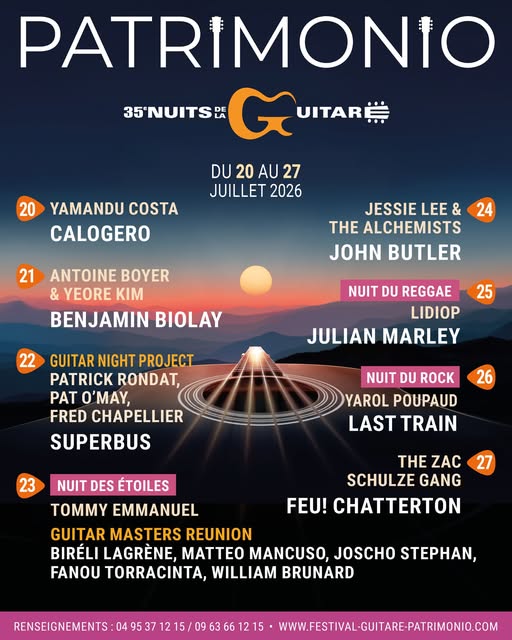 The Patrimonio Guitar Nights 2026