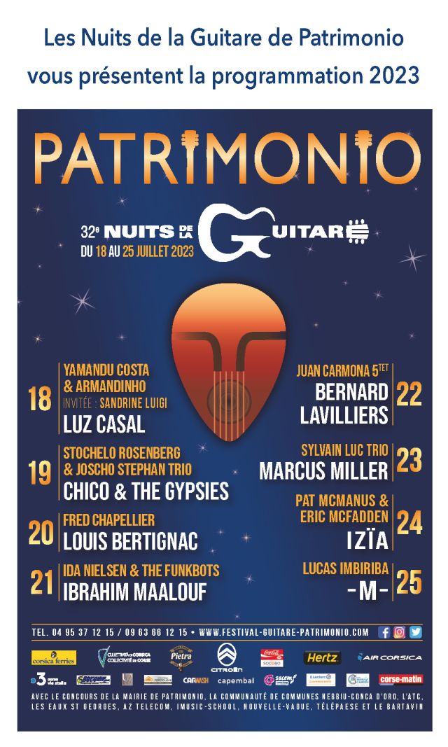 Les Nuits de la Guitare de Patrimonio